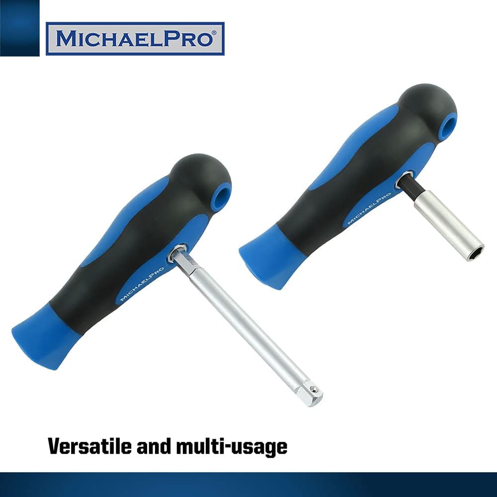 52-Piece Replaceable Screwdriver Bit and Socket Set with Handle (MP012004BL)