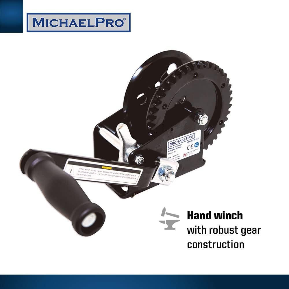 Hand Winch Single Gear, 960 kg (MP009060)