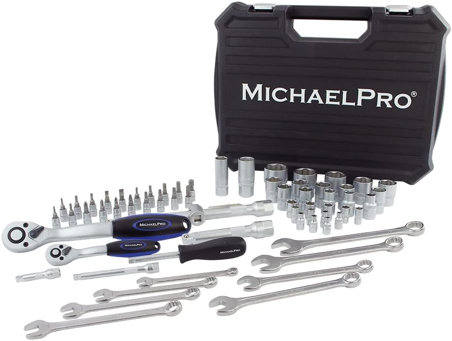 68-Piece 1/4" & 1/2" Dr. 72T Socket Set (MP005016)