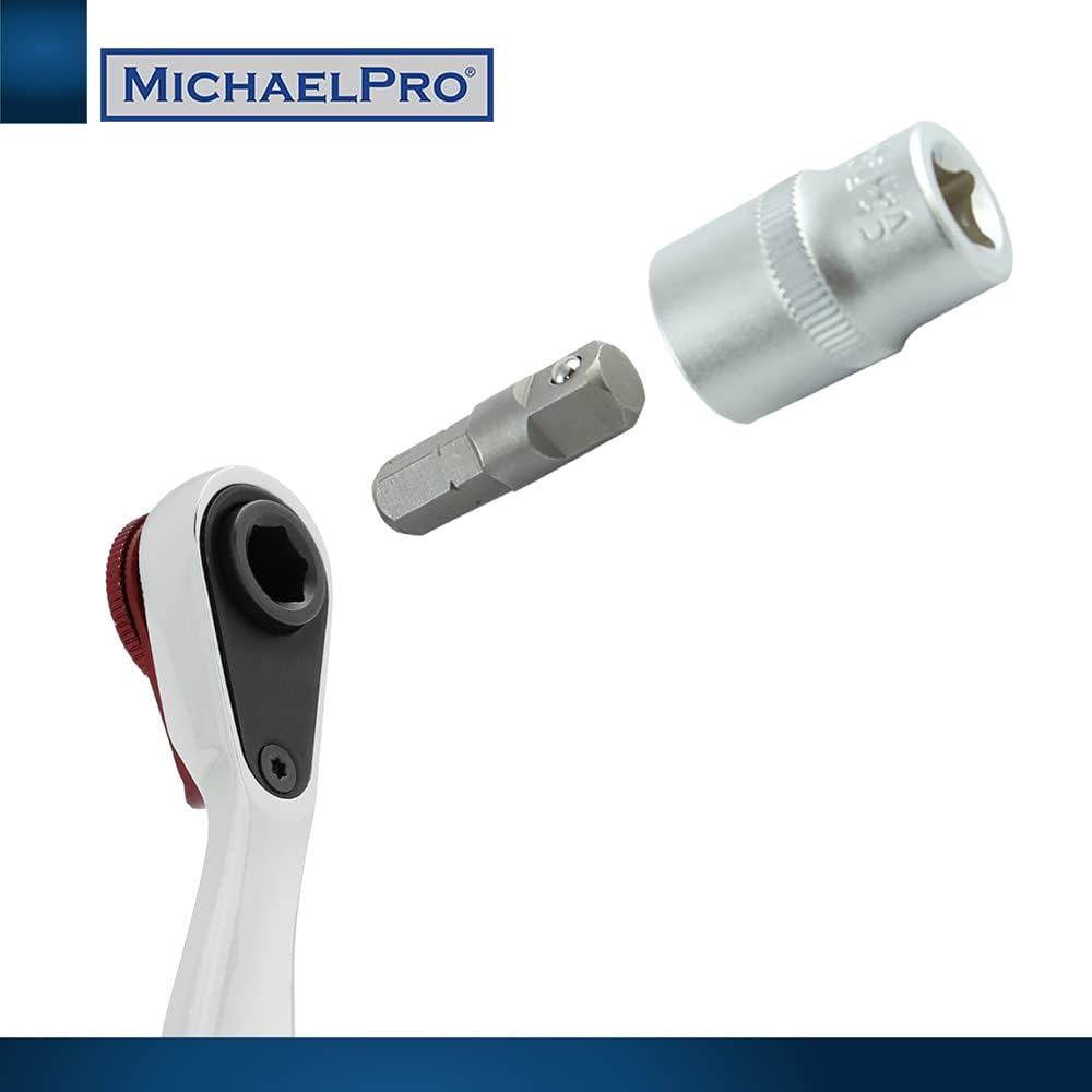 1/4 Inch Mini High Torque Mini Ratchet Screwdriver (MP012006RD)