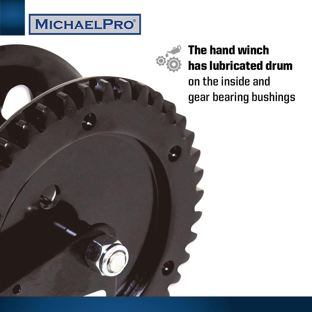 Hand Winch Single Gear, 960 kg (MP009060)