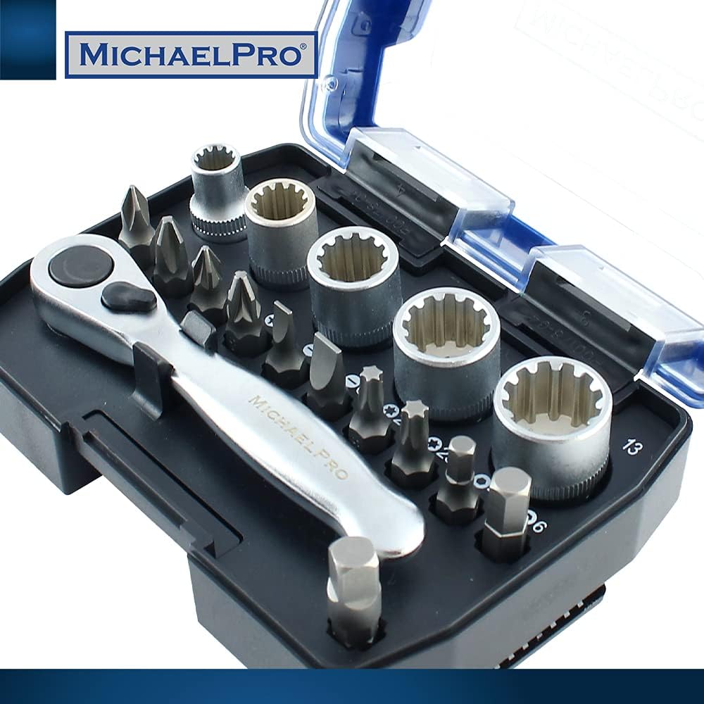 1/4 Inch Mini High Torque Mini Ratchet Screwdriver (MP012006)