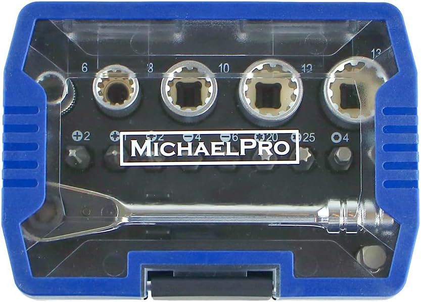 1/4 Inch Micro Bit Ratchet Mini Screwdriver High Torque (MP012005)