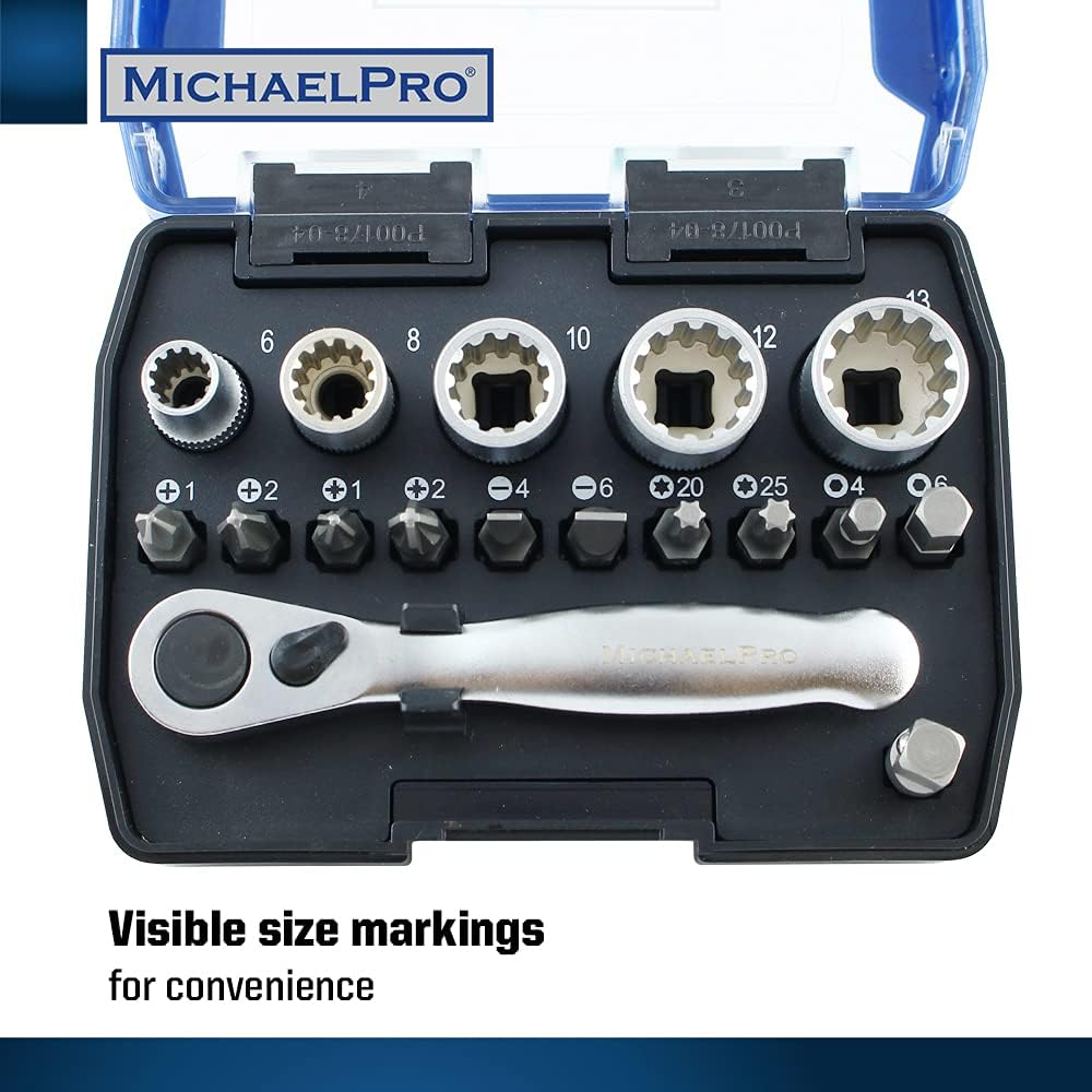 1/4 Inch Mini High Torque Mini Ratchet Screwdriver (MP012006)