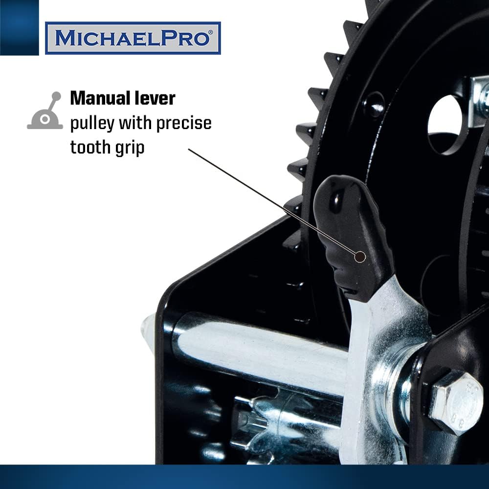 Hand Winch - 1500 kg Cable Winch (MP009059)