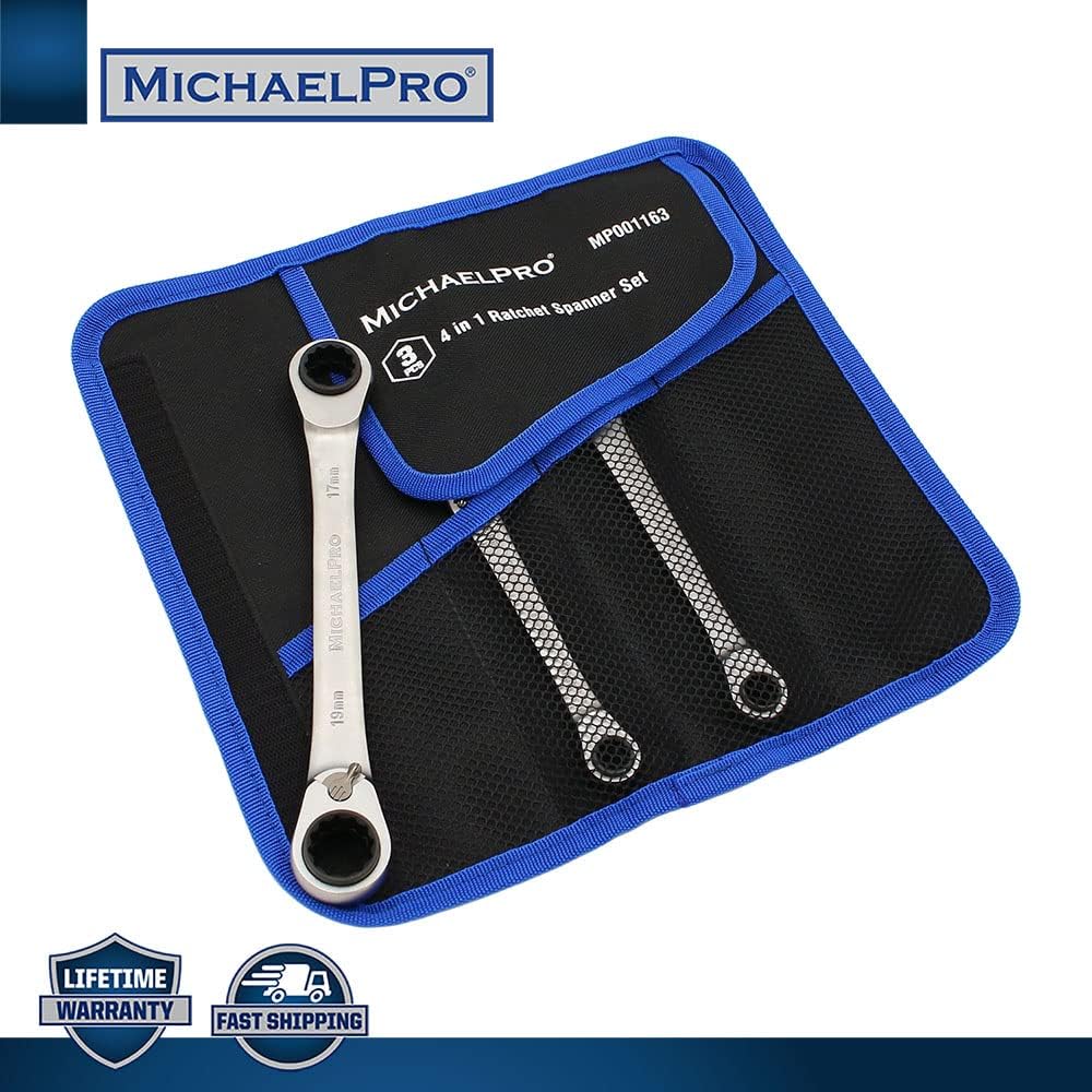 4-in-1 Ratchet Wrench Set (MP001163)
