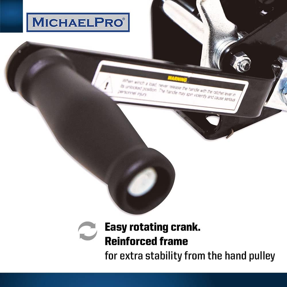 Hand Winch Single Gear, 960 kg (MP009060)