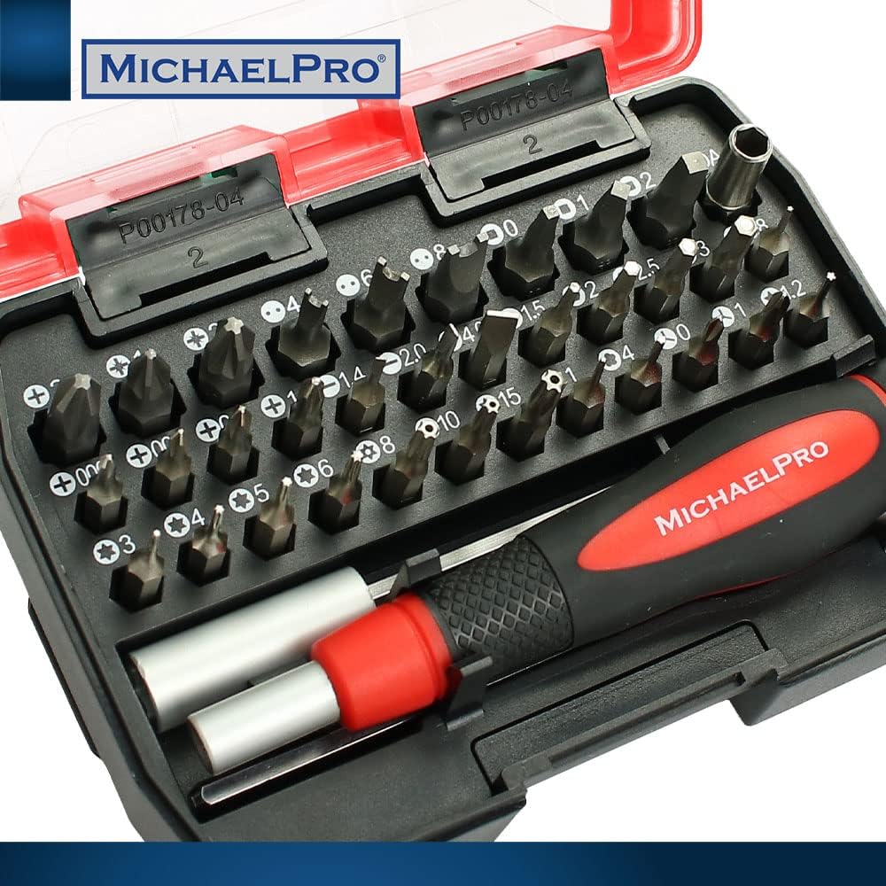 37-Piece Security Bit Set (MP012008RD)