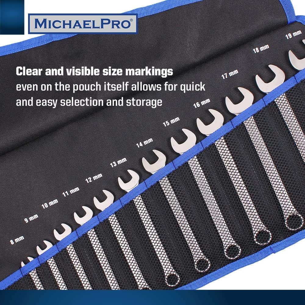 12-Piece Metric Combination Spanner Set (MP001091)