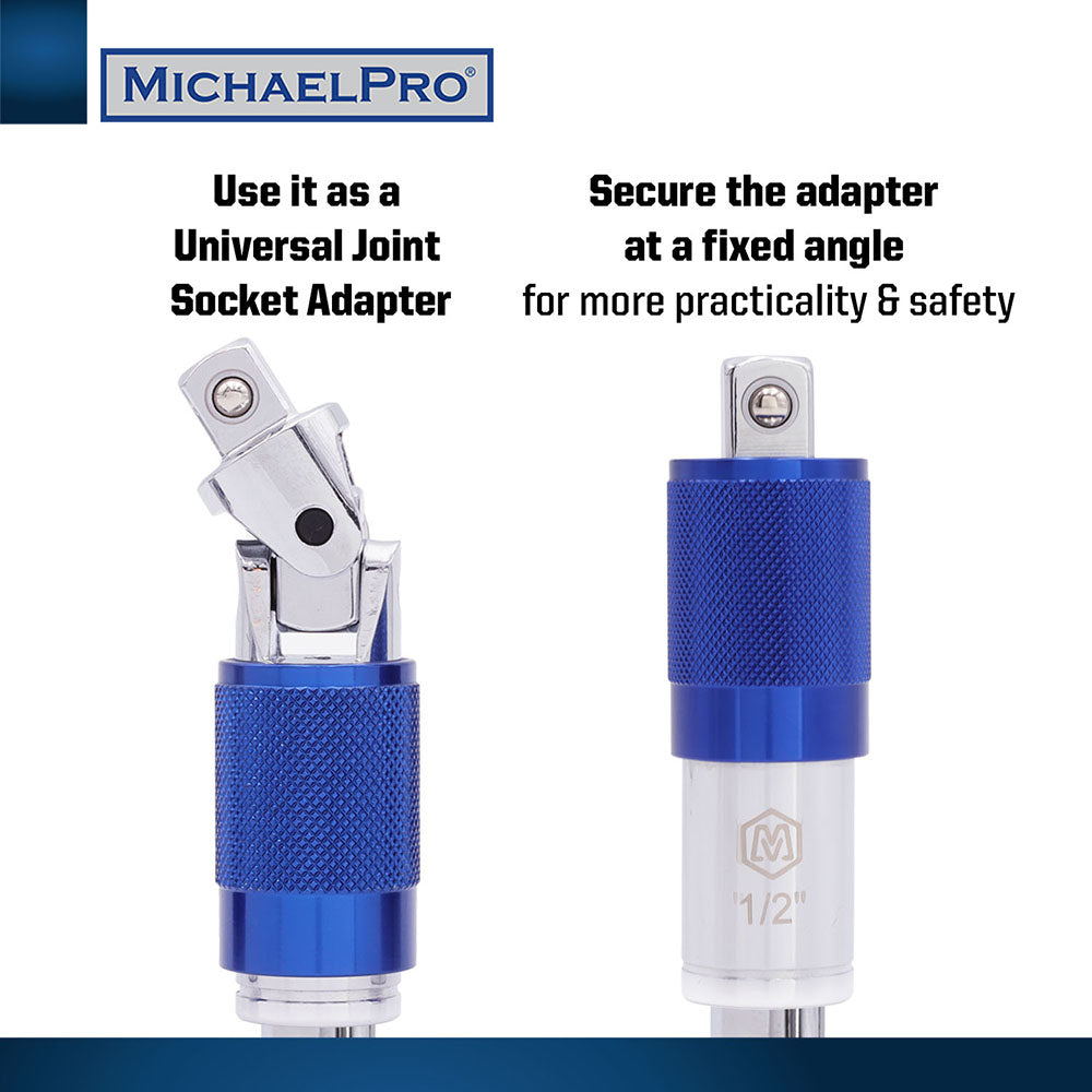 3-Piece Dual-Function Universal Joint Socket Adapter Set (MP005025)