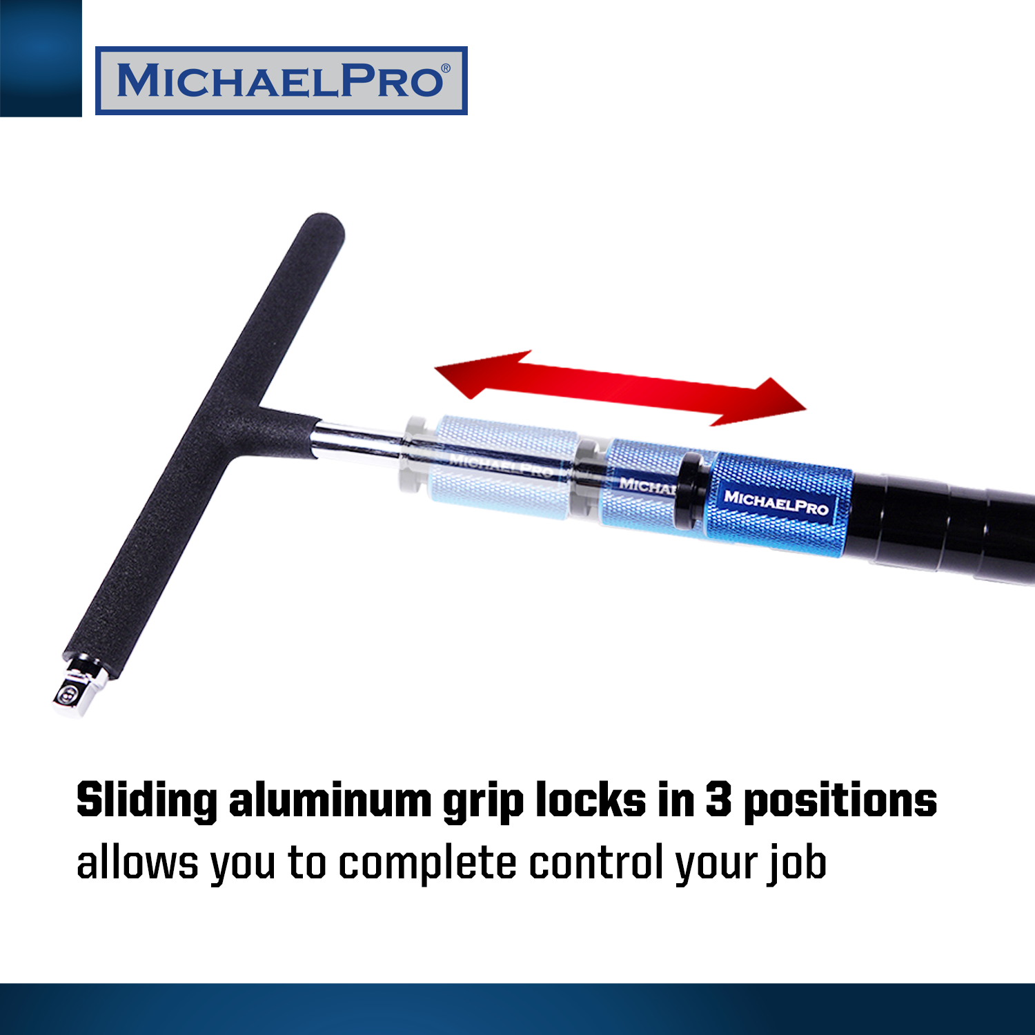 1/4" & 3/8" Drive 2 Way Speed Adjustable T-Handle Wrench Set (MP009015 )