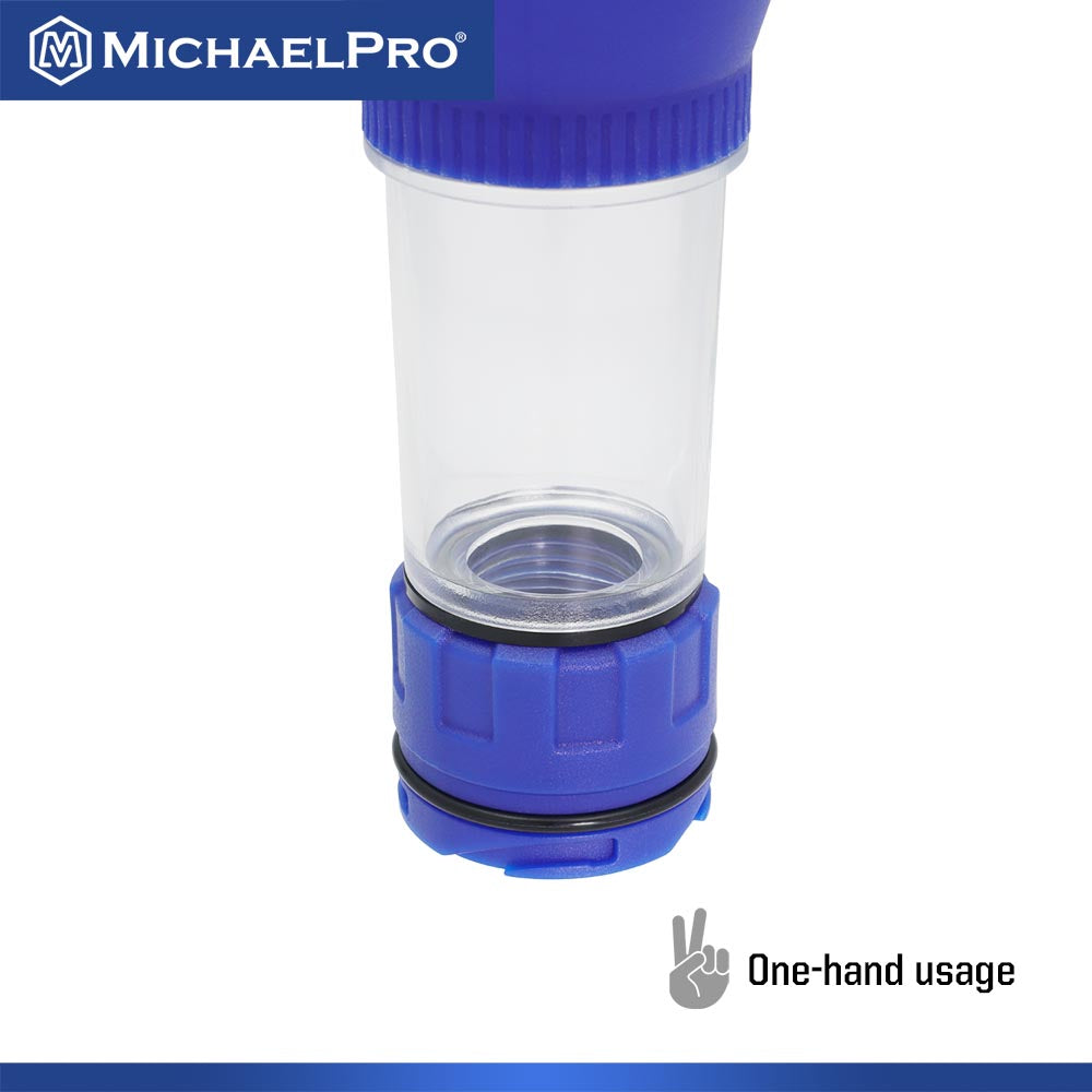 Auslaufsicherer Öltrichter für Mercedes-Benz und BMW – Drehadapter für Fahrzeuge ab Baujahr 2018 (MP009094)