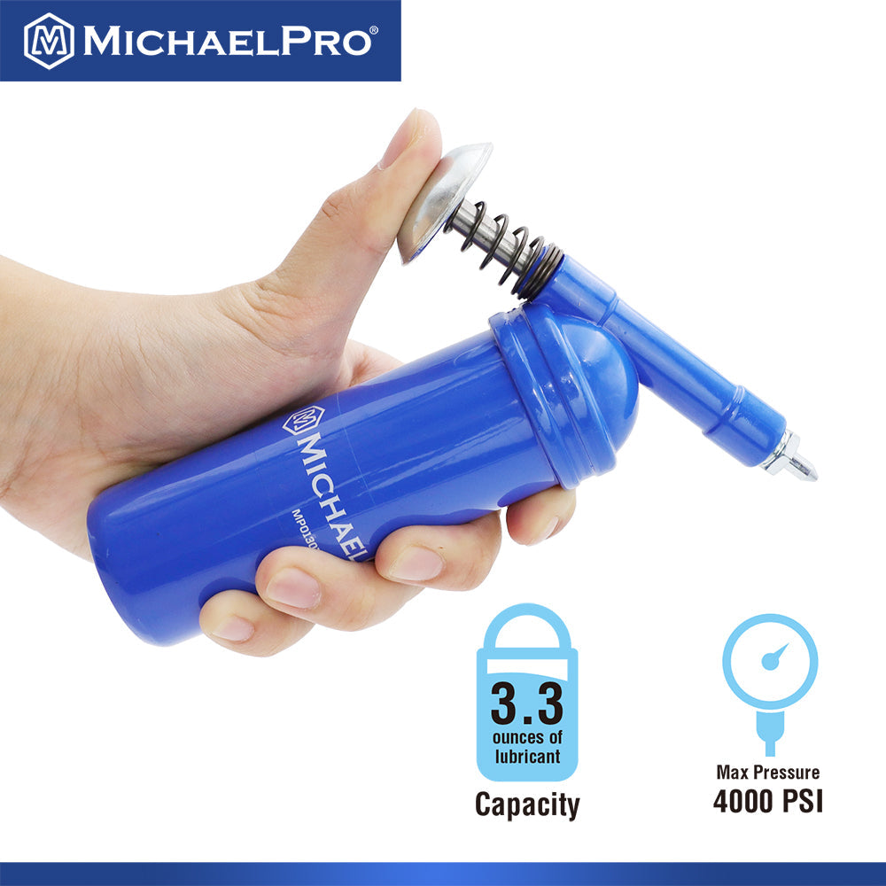 3.3oz / 100cc Mini Grease Gun with Precision Nozzle (MP013010)