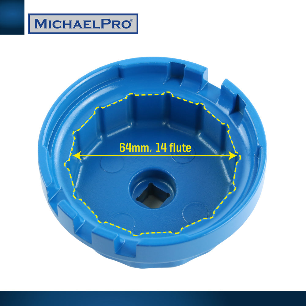 64.5mm Oil Filter Cap Wrench for Toyota, Lexus (MP009057)