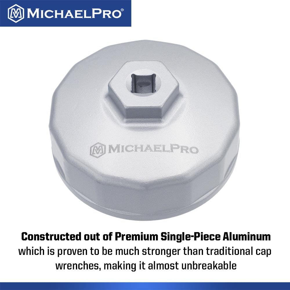 74.2mm Oil Filter Cap Wrench for Ford and Mazda, 14 flutes  (MP009098)