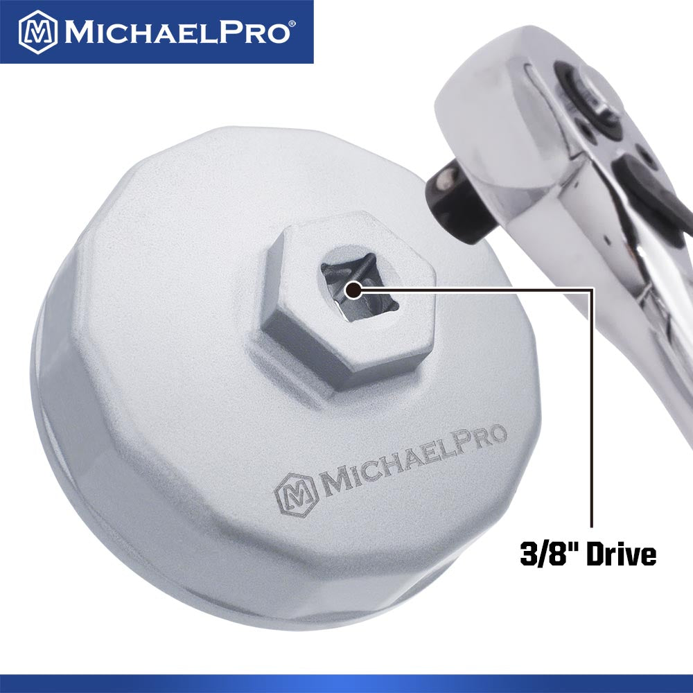 74.2mm Oil Filter Cap Wrench for Ford and Mazda, 14 flutes  (MP009098)