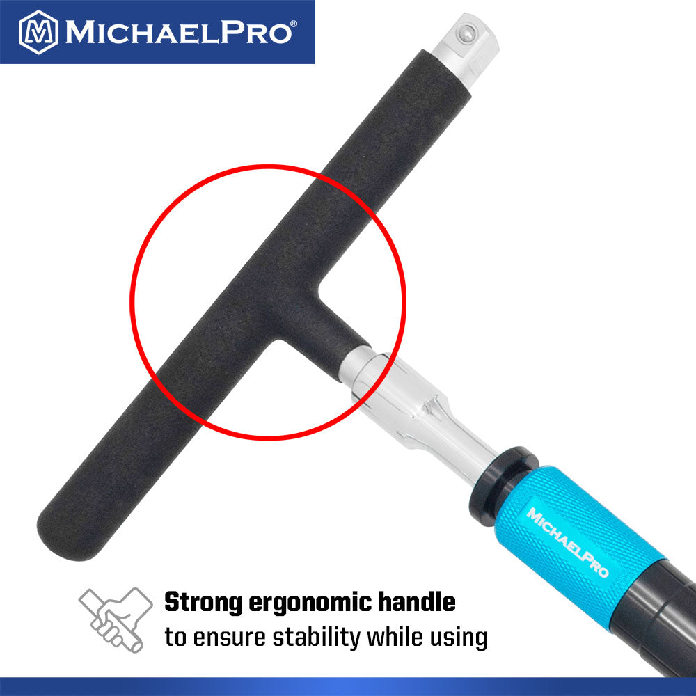 3-Piece 3/8" Drive 2 Way Speed Adjustable T Handle Wrench Set (MP009101)