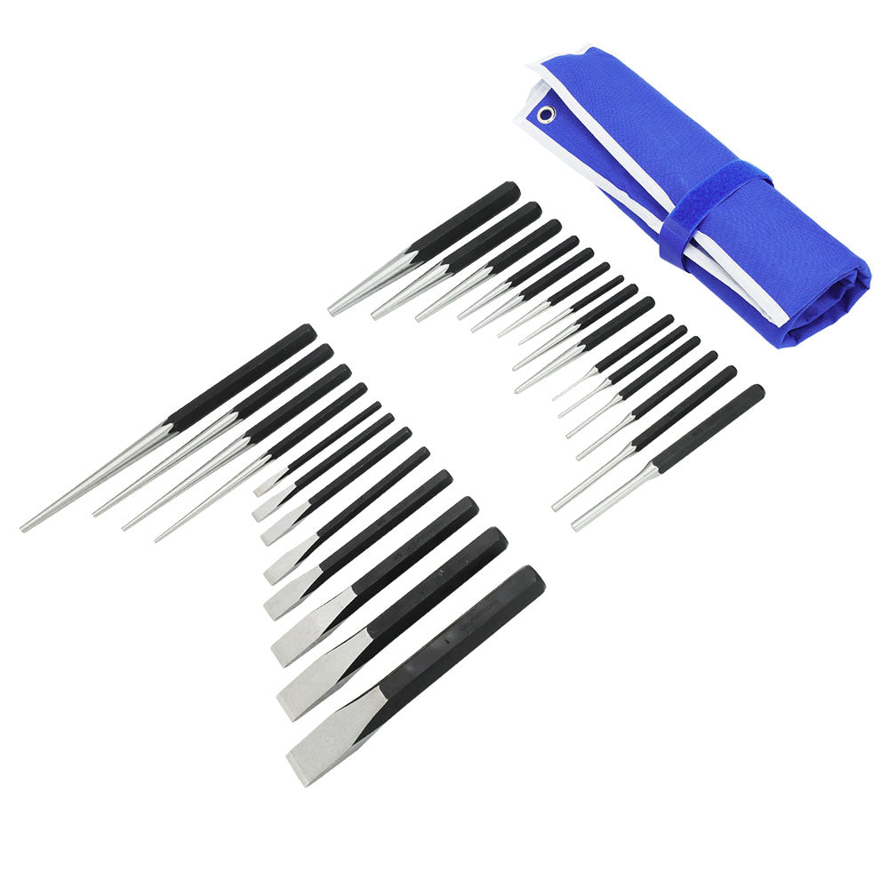 27-Piece Chisel and Punch Set, Heavy Duty (MP010031)