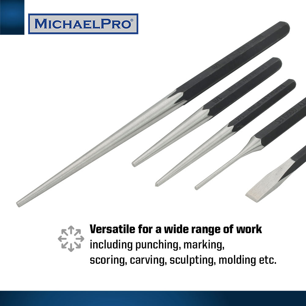 27-Piece Chisel and Punch Set, Heavy Duty (MP010031)
